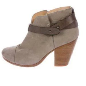 Rag & Bone Harrow Suede Ankle Boots, 39